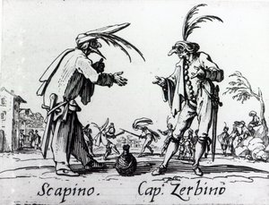 Balli de Sfessania, c.1622 - Jacques Callot